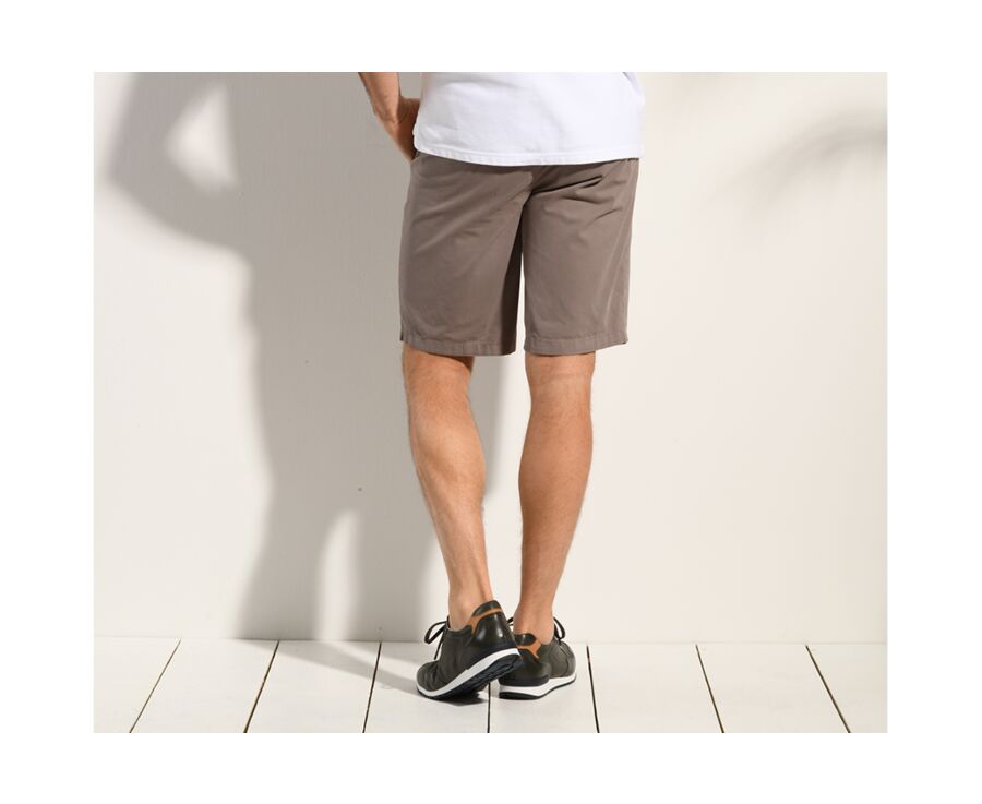 Taupe Chino Shorts - BARRICK