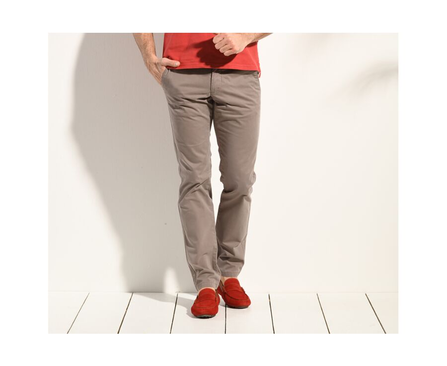 Taupe best sale chinos mens
