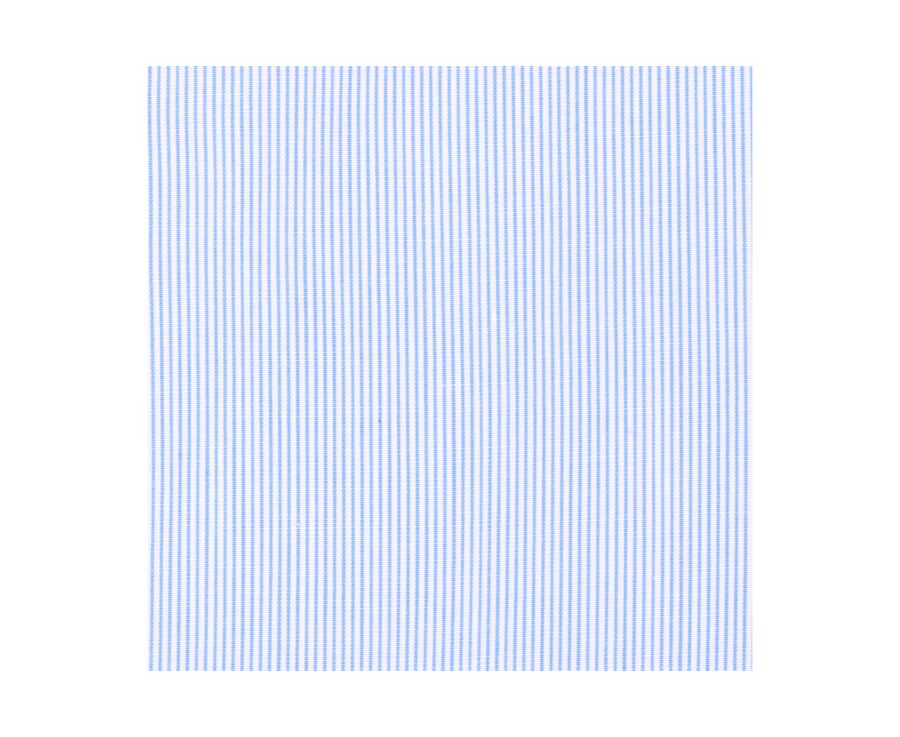 White shirt with blue stripes - ANSELME