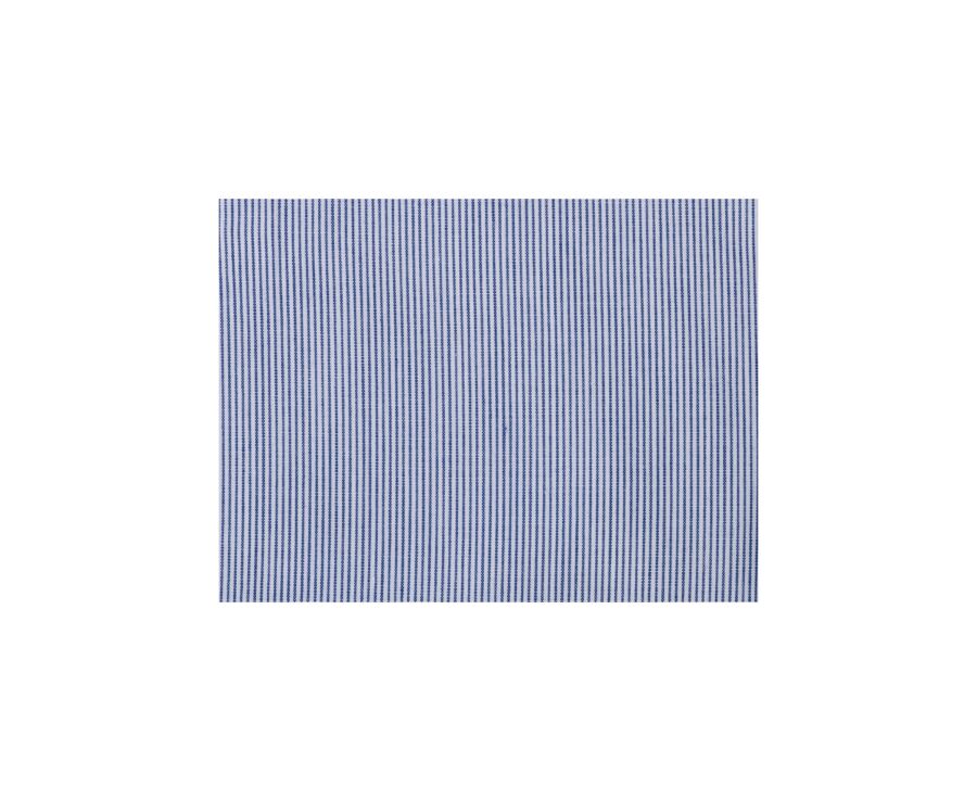 Navy shirt with white stripes - ANSELME
