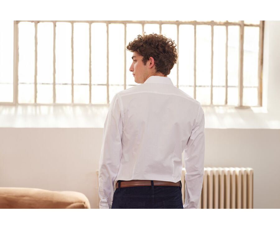 White Oxford Cotton shirt - EVRARD