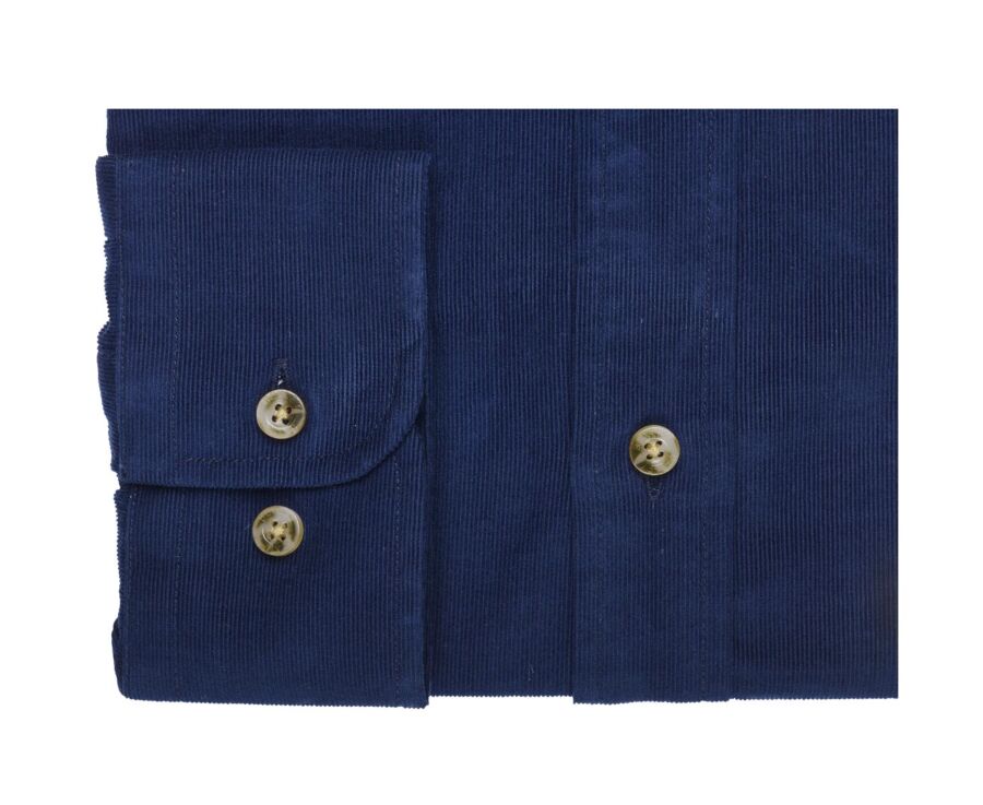 Indigo Corduroy shirt - WAYNE