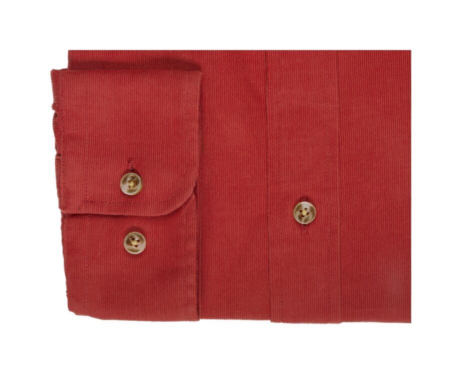 Red Fire Corduroy shirt - WAYNE