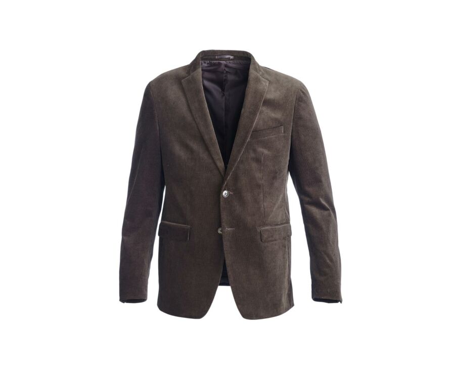 Men's Brown Suit Blazer - LÉONTILDE