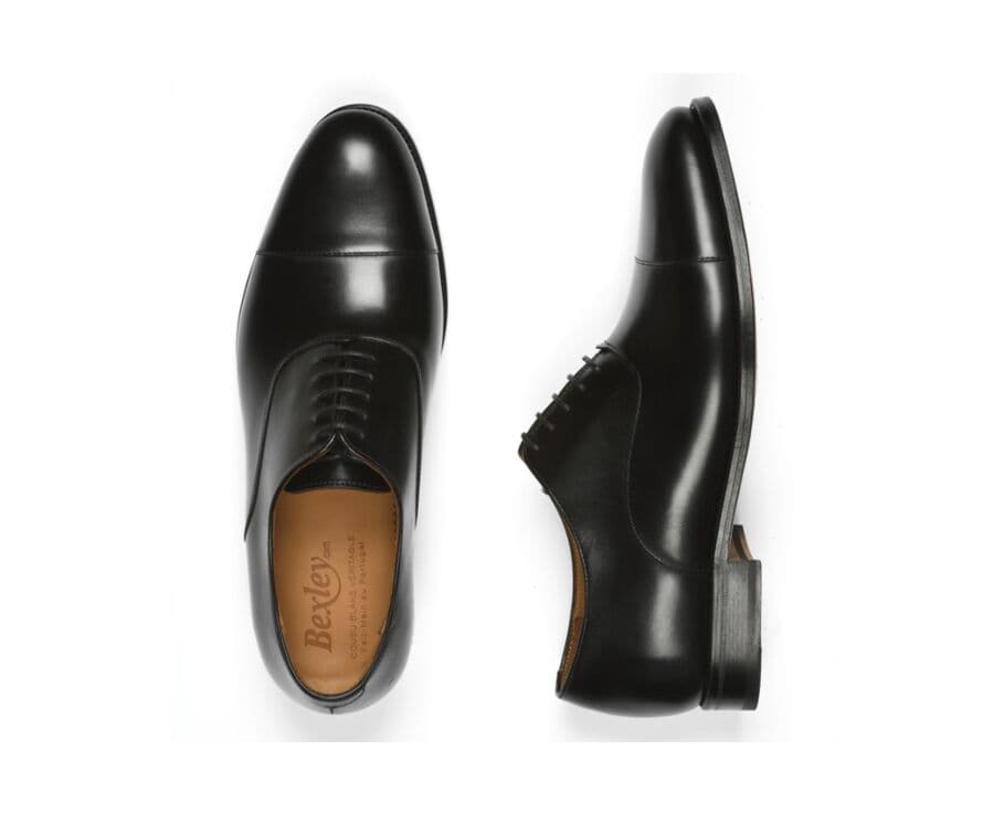 Black Oxford shoes - Leather outsole Winford | Bexley