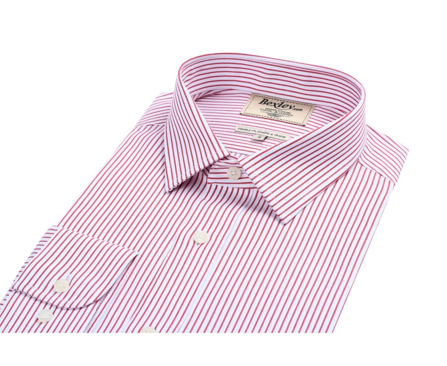 White shirt with red stripes - GEOFFROY