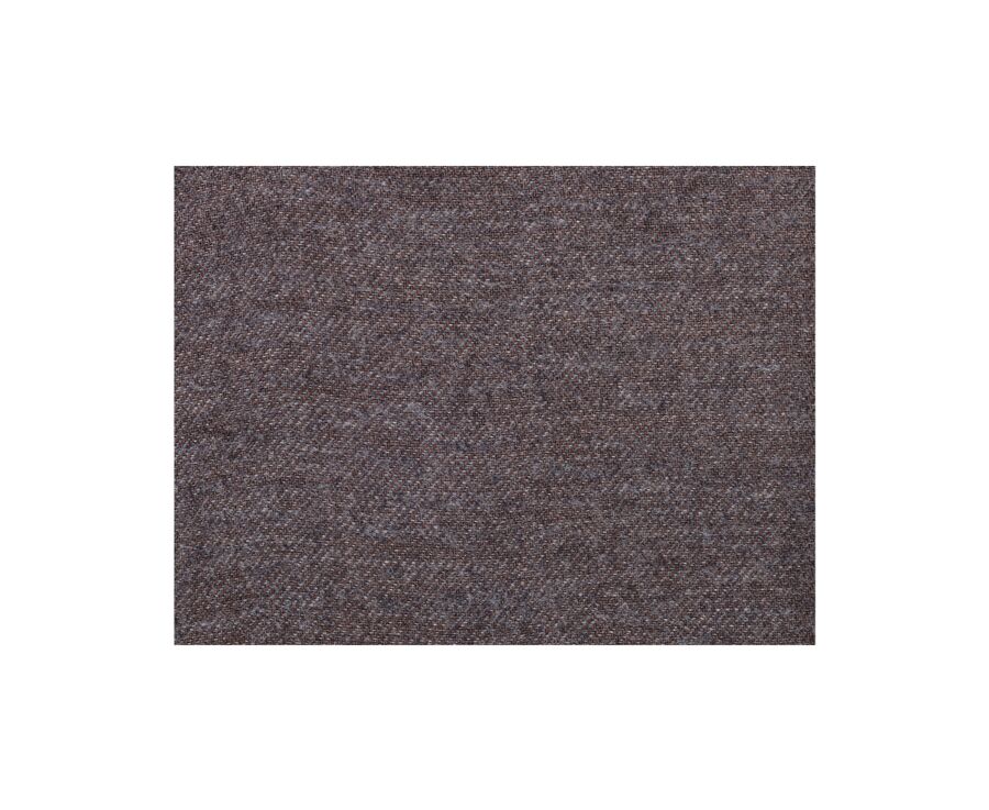 Chocolate Melange Flannel shirt with Pocket - ALEXANDER