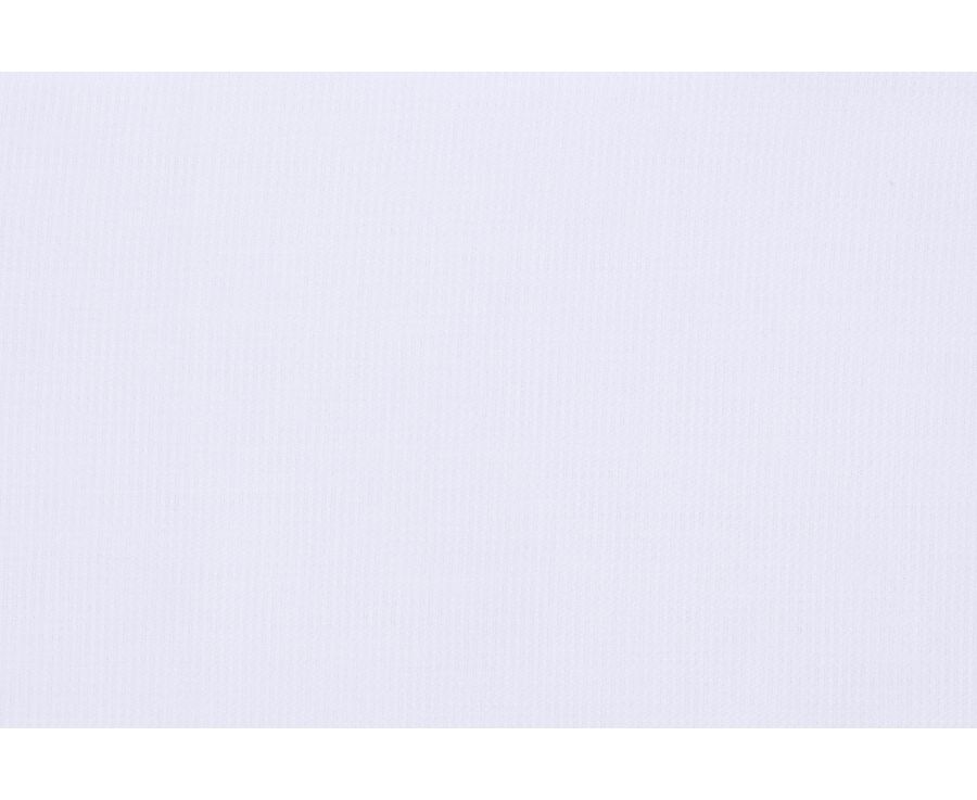 White Cotton shirt - Straight collar - NORBERTIN