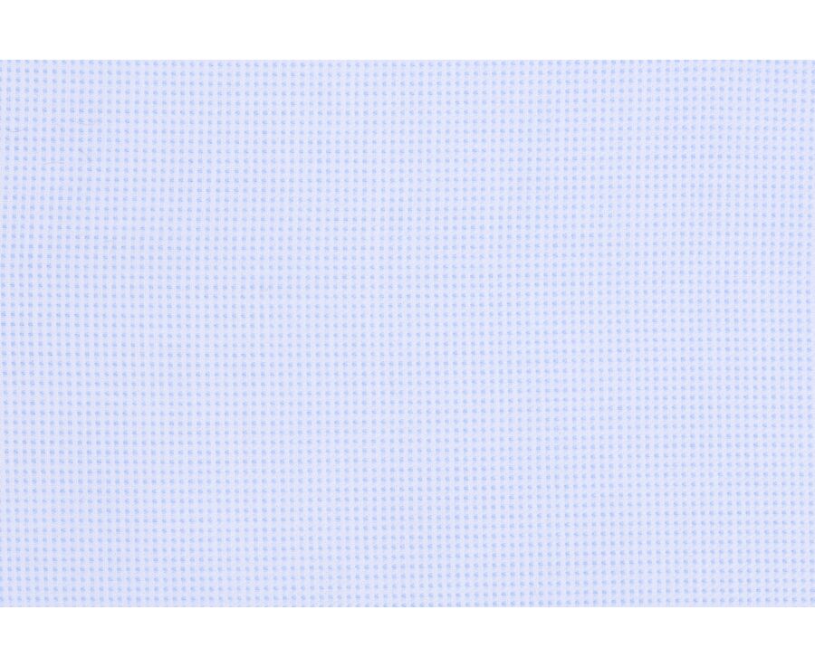 Light Blue Cotton shirt - Italian collar - ANGELO