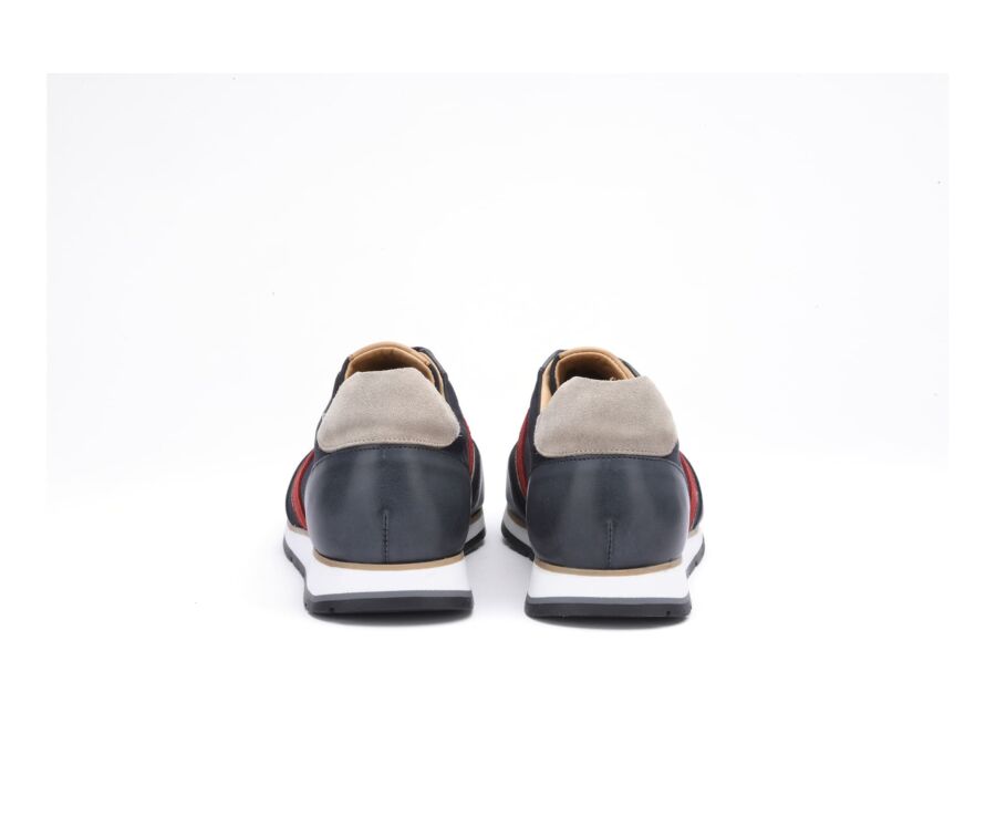 Patina Navy Lacing Trainers - MELINGA