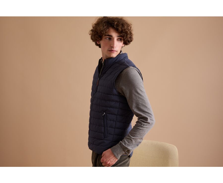 Navy Down Gilet - NIELS II
