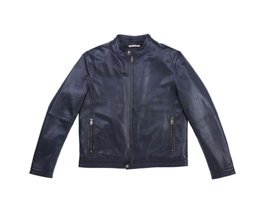 Black Leather Jacket - CARTER