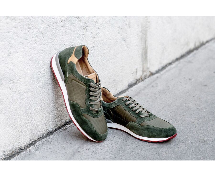 Khaki Trainers - CANBERRA II
