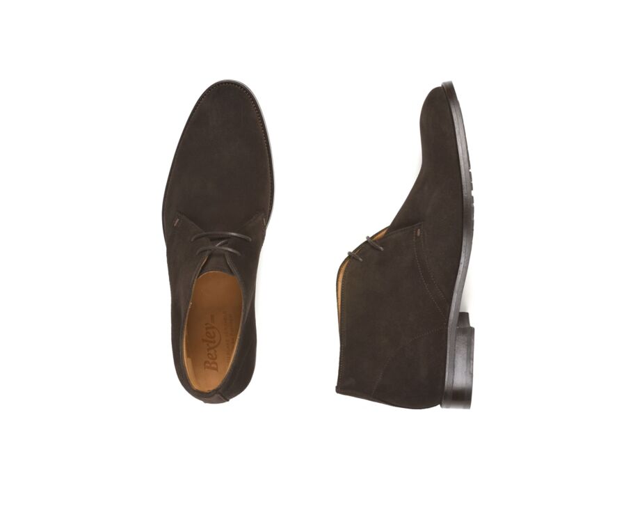 Chocolate Suede Chukka Boots - WORMINGTON GOMME