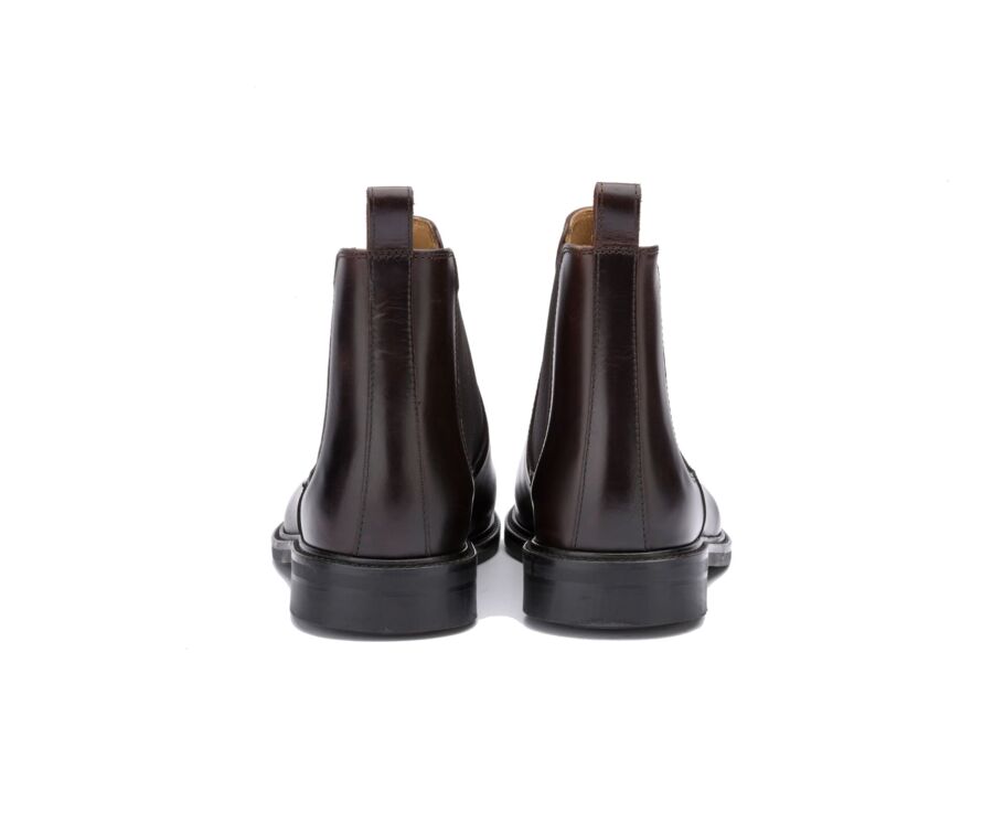 Chocolate Chelsea Boots - FANGLER GOMME CITY