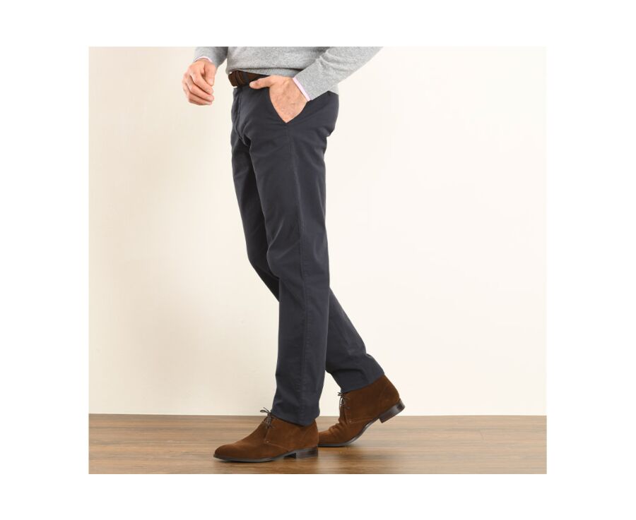 Navy Chino trousers for men - JERRY II