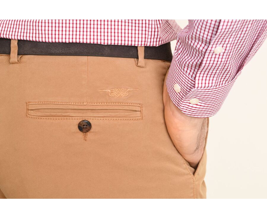 Camel Chino trousers for men - JERRY II