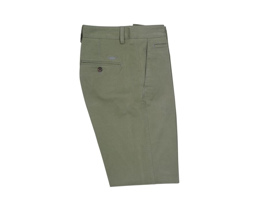 Men's chino trousers Sage Green - JERRY II