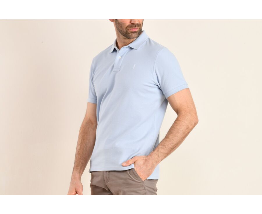 Light Blue Men's polo shirt - RYDGE