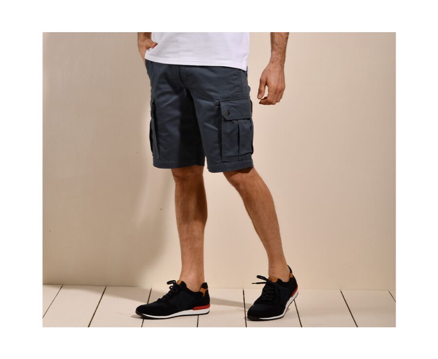Nordic Blue Cargo Shorts - CORBEN II