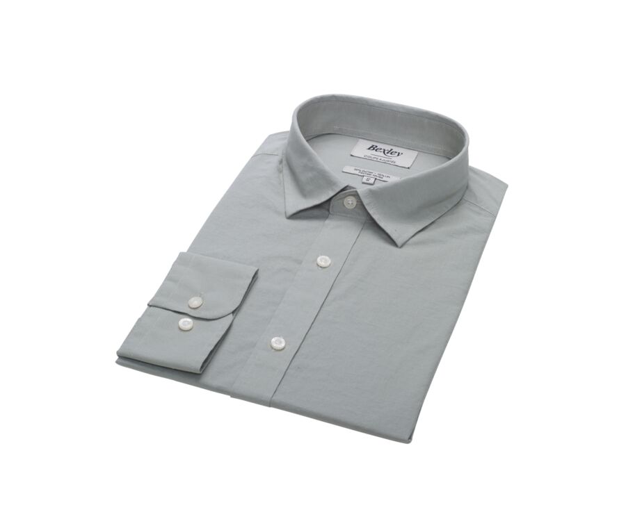 Lime Green cotton linen shirt - SILBERT