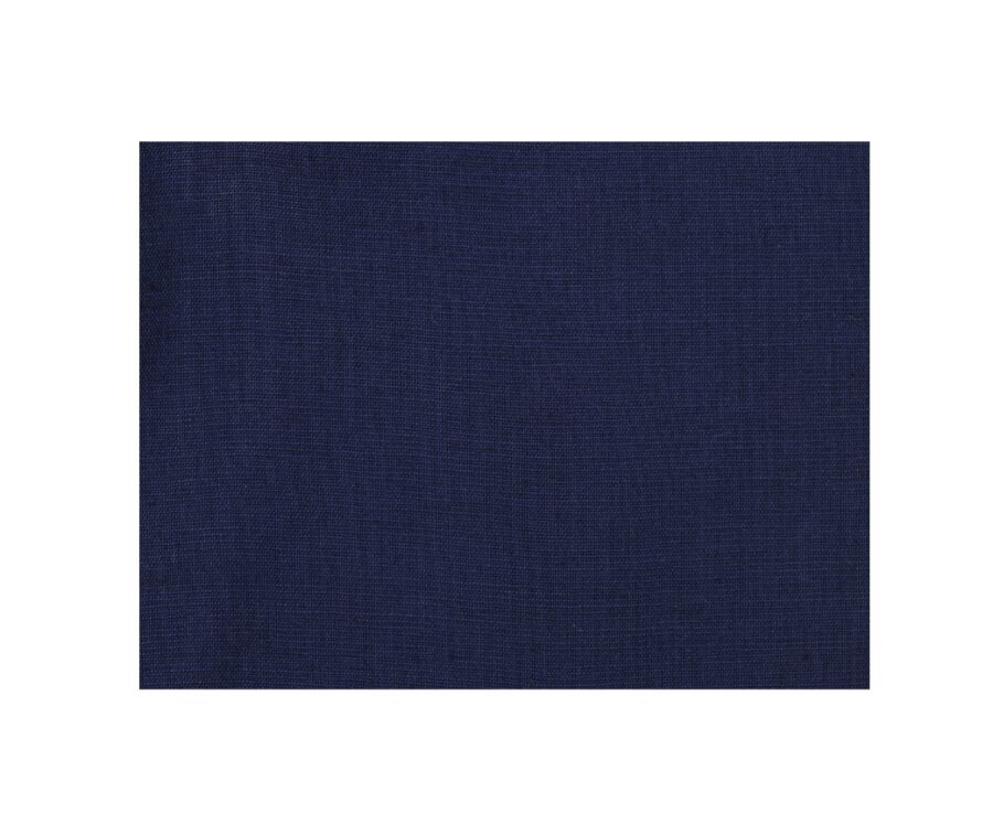 Navy cotton linen shirt - Chest pocket - COLTEN MC