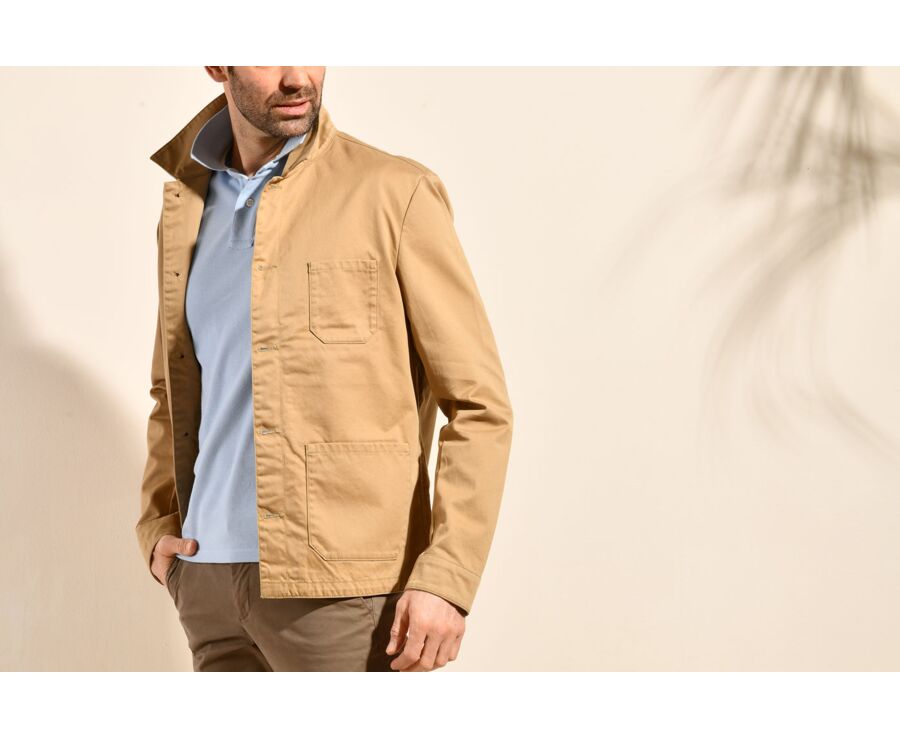 Men's Desert Cotton Jacket - FÉLICIEN