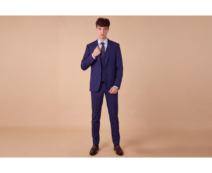 Men's Waistcoat - Navy II - LAZARE