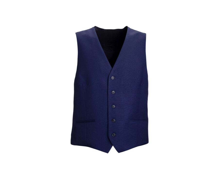 Men's Waistcoat - Navy II - LAZARE
