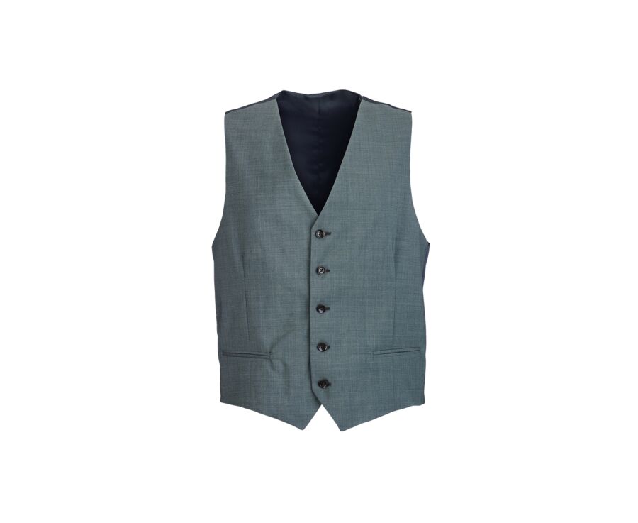 Men's Waistcoat Linden Green - LAZARE