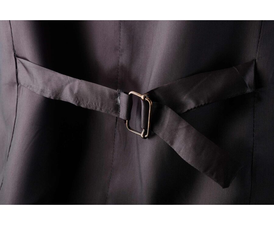 Men's Waistcoat Light Khaki Melange - LAZARE