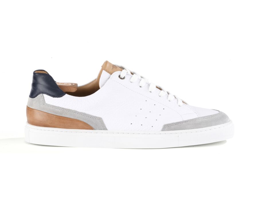Sneakers shop blanche cuir