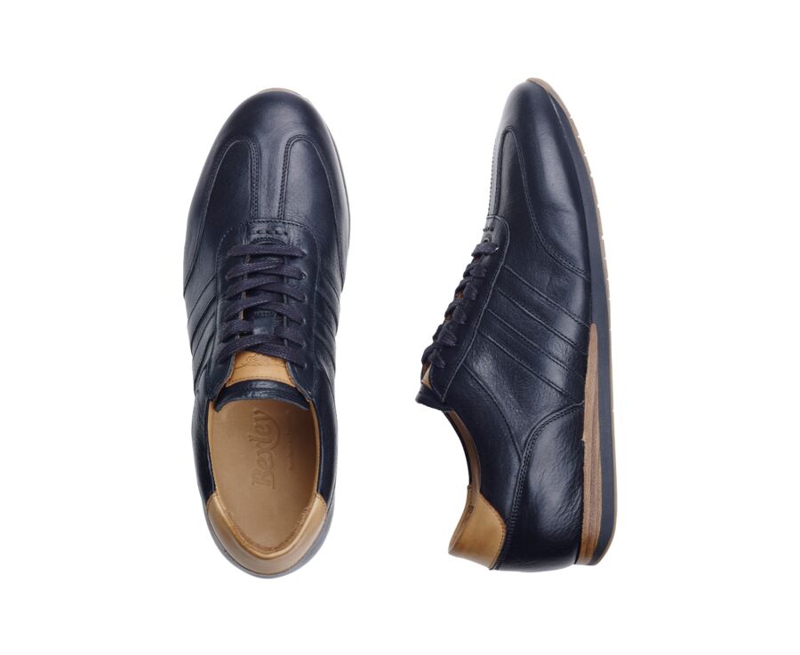Patina Black Men's Trainers - BOCKARA