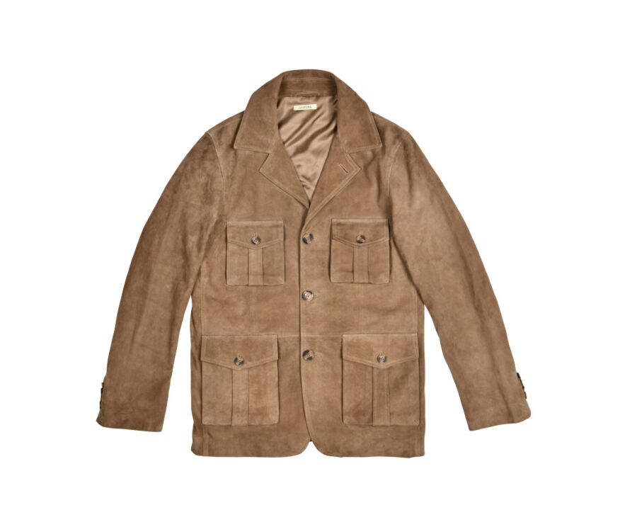 Men's Khaki Safari Jacket - FRÉMOND