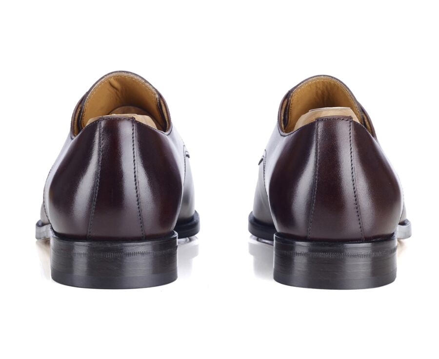 Patina Chocolate Derby Shoes - PENFORD
