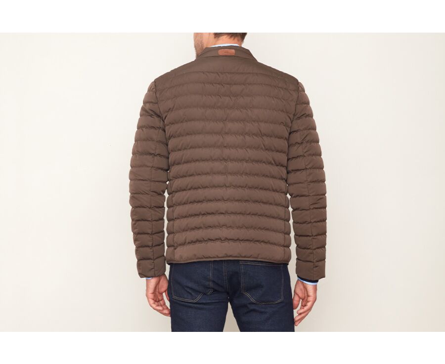 Brown Lightweight Puffer Jacket - SVEN III