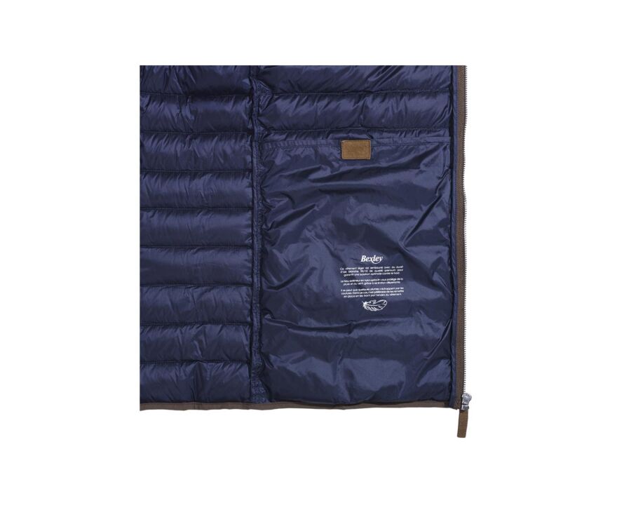 Brown Lightweight Puffer Jacket - SVEN III