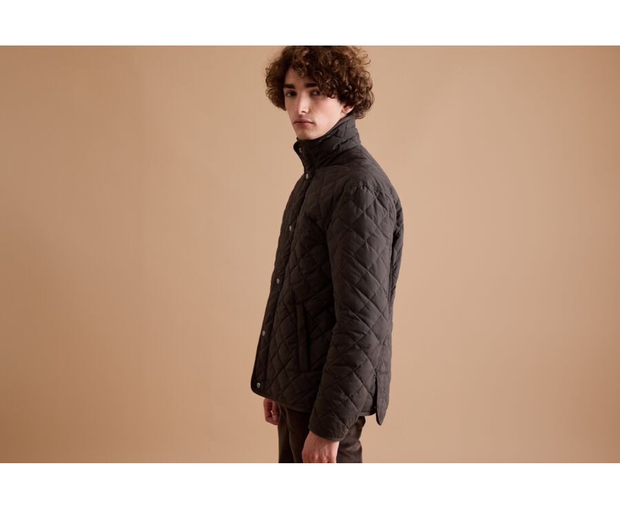 Brown Quilted Jacket - TORSTEN II