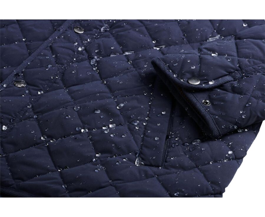 Navy Quilted Jacket Torsten Ii | Bexley