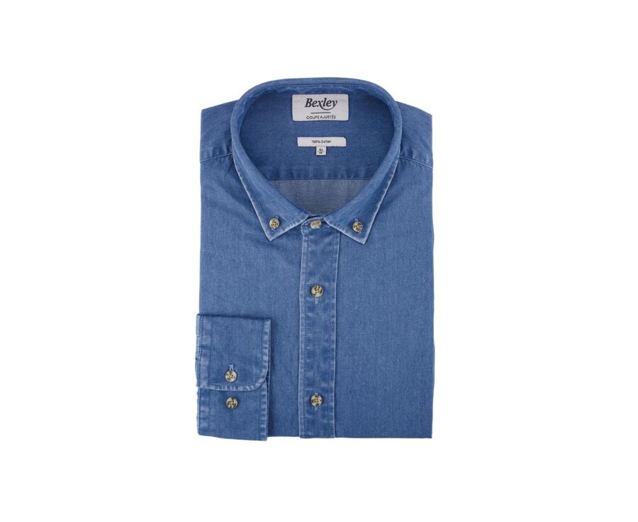 Light Denim shirt - CAMERON