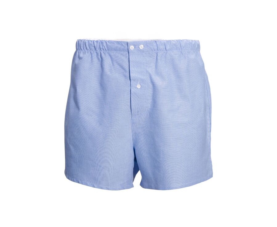 Box of 2 boxer Light Blue and Green and White Striped - ELON