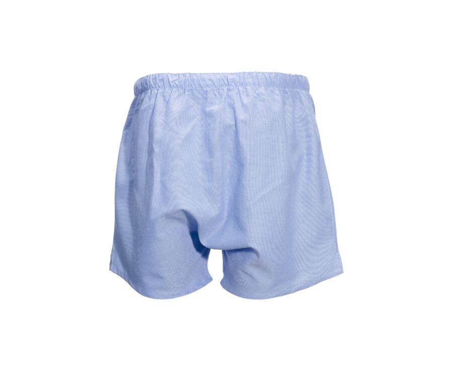 Box of 2 boxer Light Blue and Green and White Striped - ELON