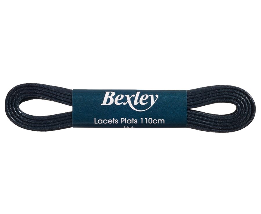 1 pair of Black shoelaces for leather trainers