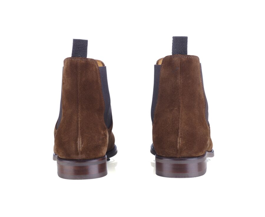Havana Suede Leather Chelsea Boots - ALDERTON GOMME