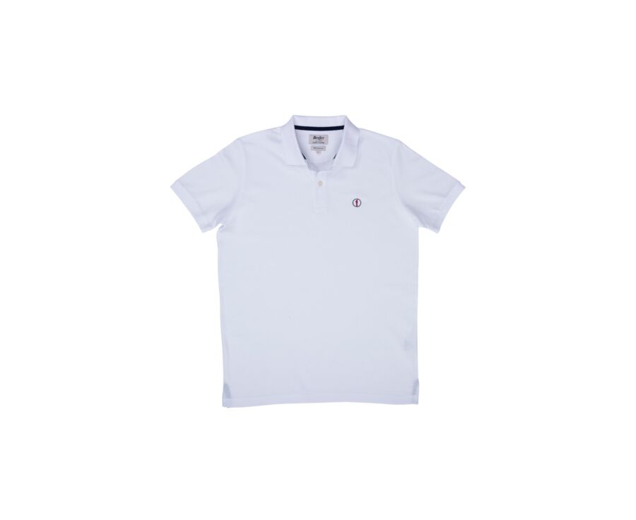 White Light Men's polo shirt - ALSTON