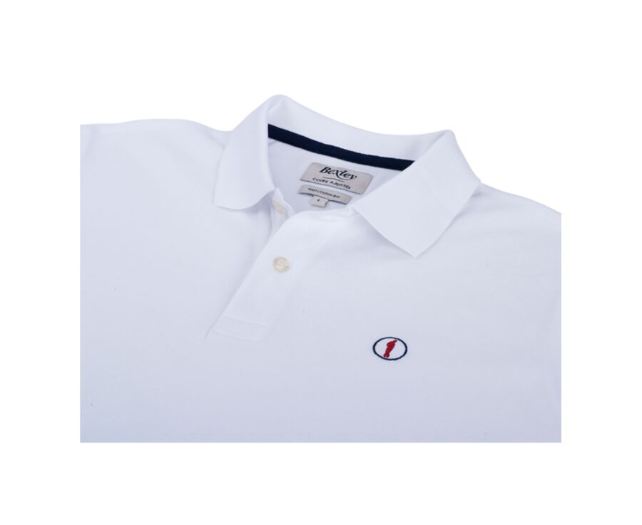 White Light Men's polo shirt - ALSTON