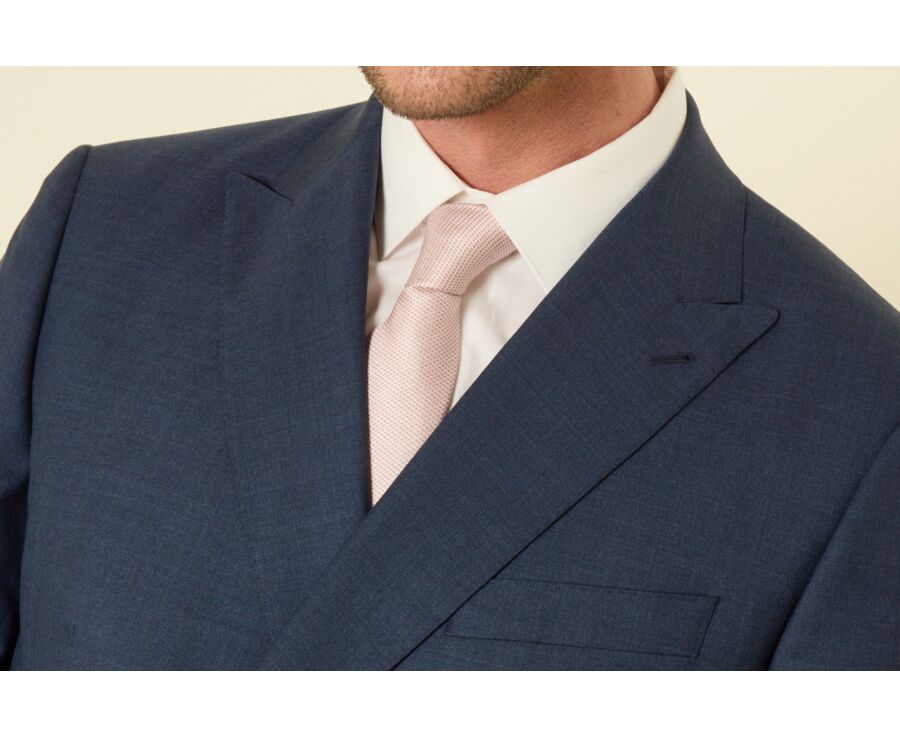 Pink Textured Silk Tie