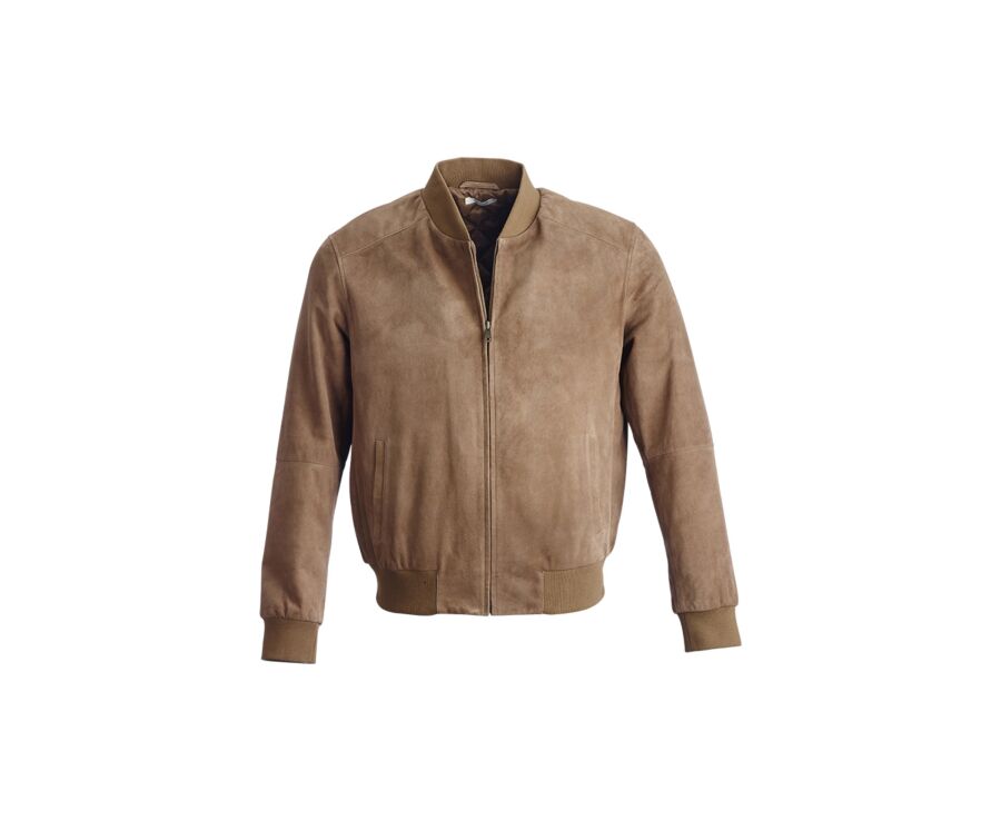 Havana Suede Leather Jacket - SEAN II
