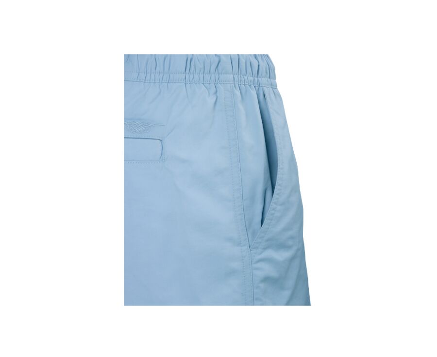 Light Blue Men's swim short - BRENTAN