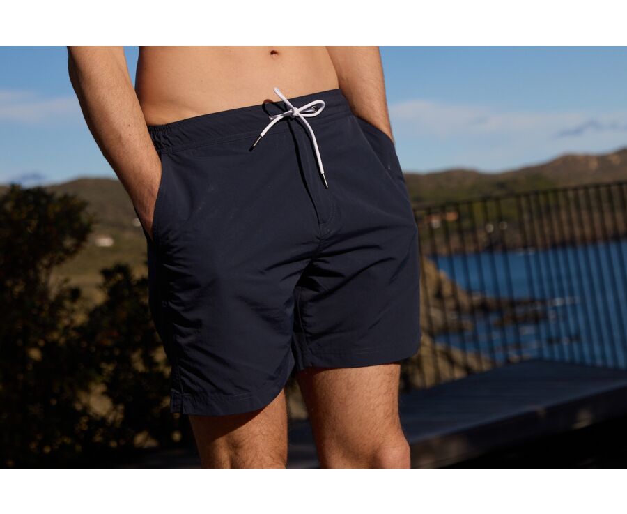 Petrol Blue Men's swim short - BRENTAN